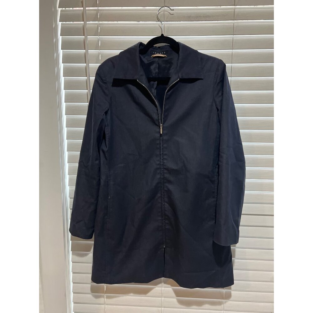 Theory‎ Mid Length Lightweight Womens Jacket - Size M